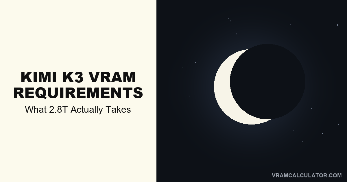 kimi k3 vram requirements