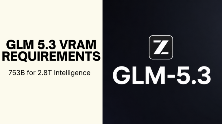 GLM 5.3 VRAM Requirements: 753B for 2.8T Intelligence