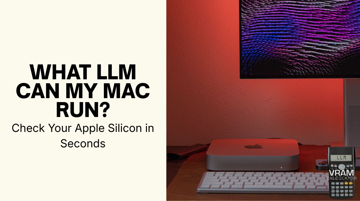Apple mac studio llm