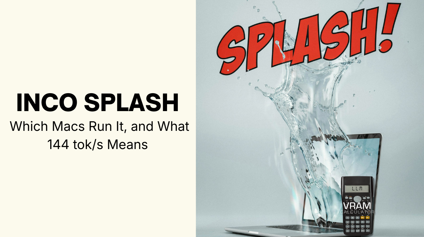 Splash inference engine, Inco Splash Mac requirements, Qwen3.8 27B Mac speed, Splash LM Studio, Splash vs oMLX, Splash vs Ollama, DFlash 2 Mac
